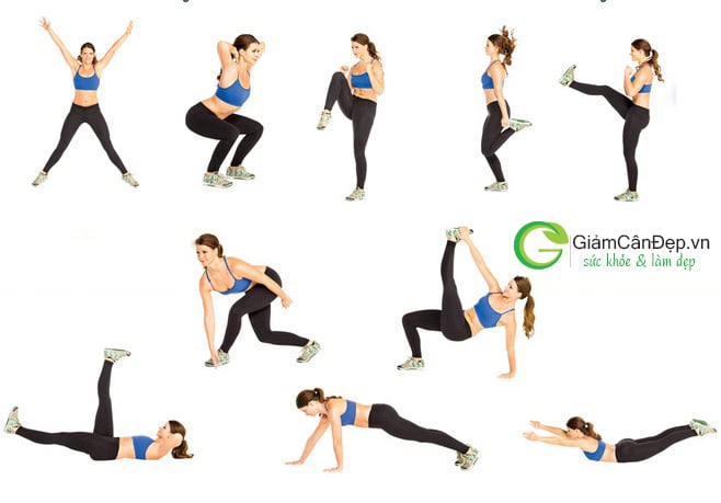 Các bài tập giảm mỡ bụng