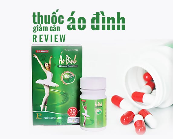 hình ảnh về thuốc giảm cân áo đình