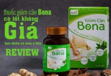 hình ảnh thuốc giảm cân bona có tốt không
