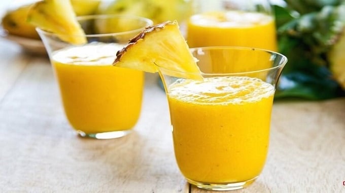 Ăn dứa có giảm cân không? Giảm cân bằng dứa đúng cách trong 7 ngày 4 sinh tố dứa giảm cân