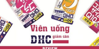 Viên uống DHC giảm cân review chi tiết.