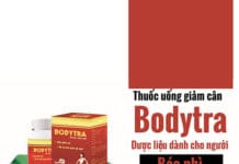 giảm cân Bodytra.
