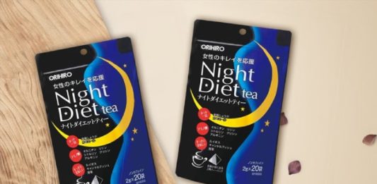 trà giảm cân night diet tea