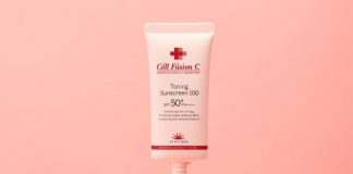 kem chống nắng cell fusion c toning sunscreen 100