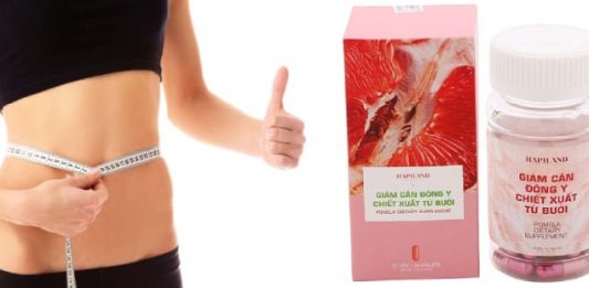 giảm cân đông y chiết xuất từ bưởi